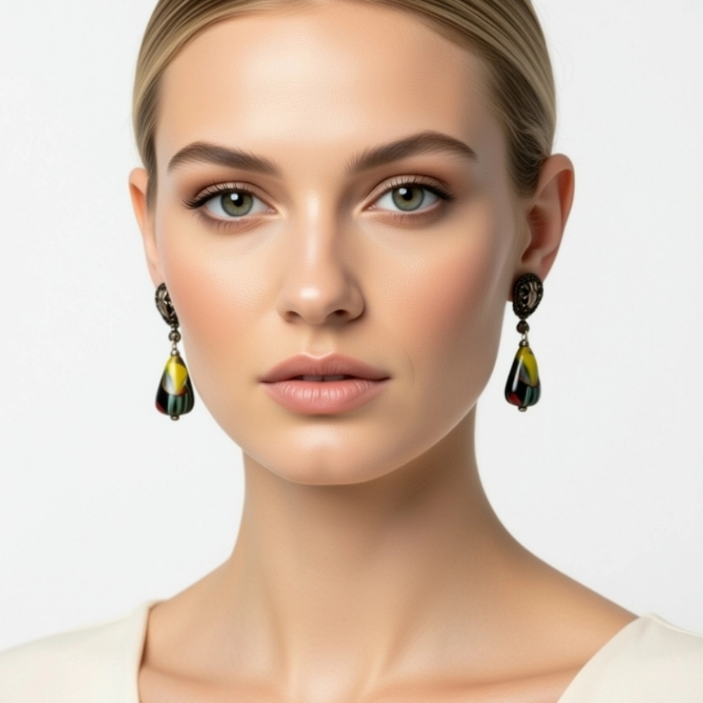 Tacoa Drop Clip Earrings